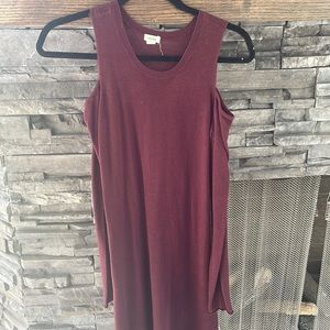 Maroon Garage dress.